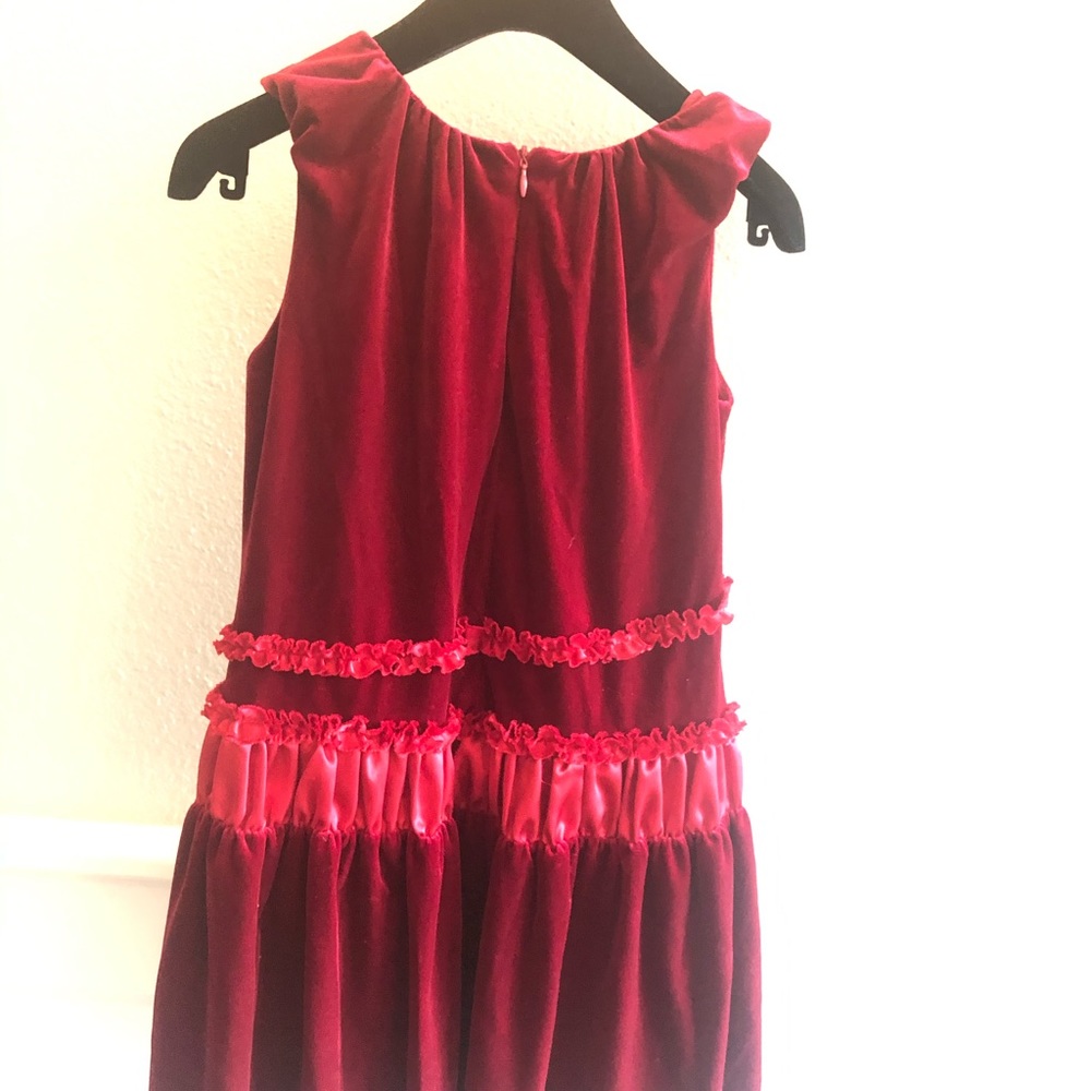 Gorgeous Velvet Holiday Isabella & Chloe Dress